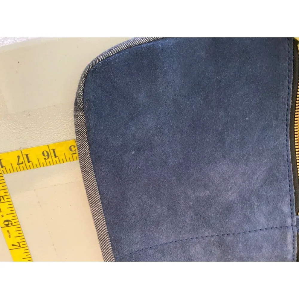 Fossil Blue and Brown Shoulder Bag - Picture 14 of 15